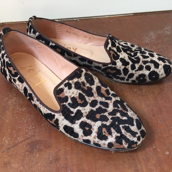 FS/NY Motif Loafers in leopard.