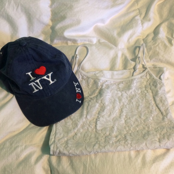 Aero Tank and I love NY cap