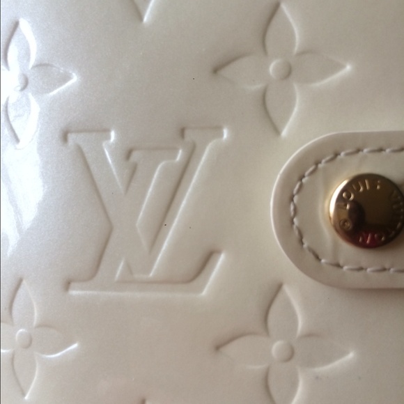 🎀Louis Vuitton Agenda Vernis Pearl patent leather