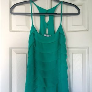 REDUCED Layered Naked Zebra Tank Top