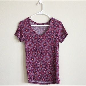 Purple detailed top!