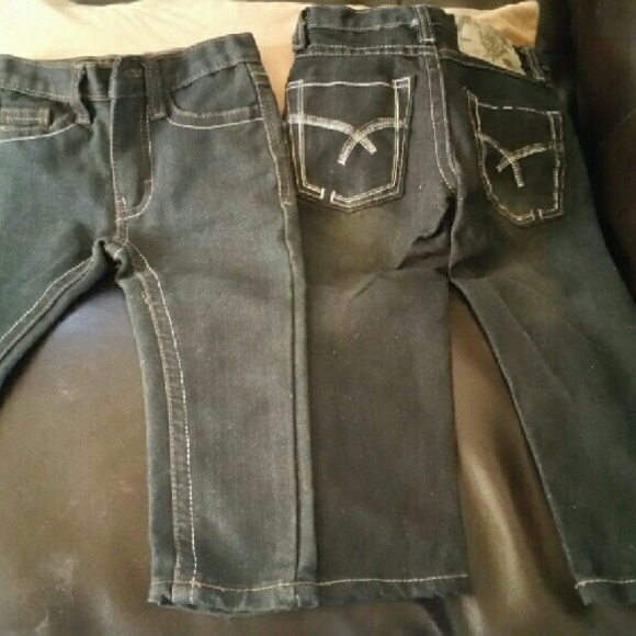 Two pair's  of toddler  jeans ... jeans bundle
