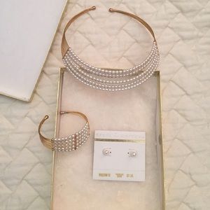 Necklace, bracelet & earring set