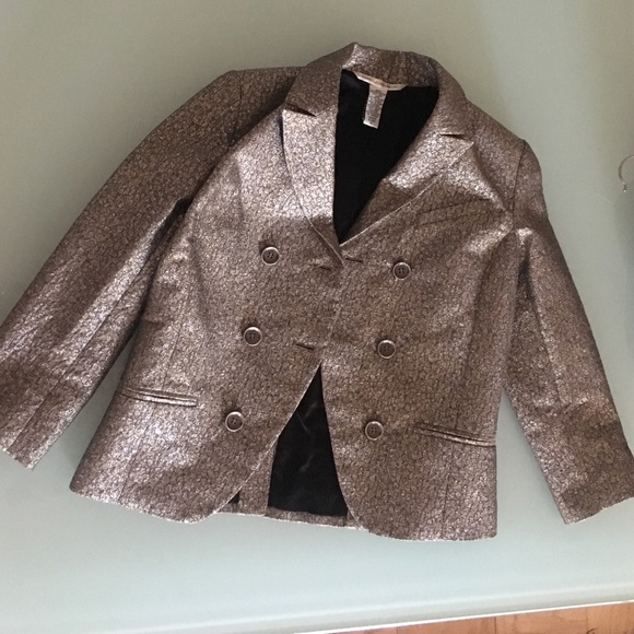 Diane Van Furstsnberg Gold Jacket