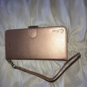iPhone 6s Plus wallet phone case! Brand new!
