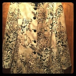 Animal Print Jacket (knee length)