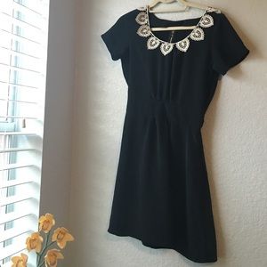 Johann for Urban Black Lace Collar Dress