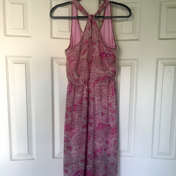 Pink Patterned Maxi - Picture 2 of 3