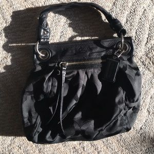 Beautiful black Coach bag
