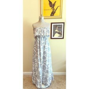 Boho Strapless Sundress