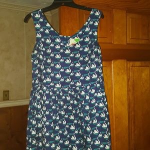 Modcloth swan dress