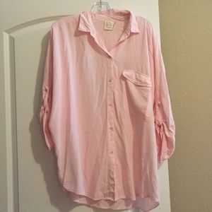 Anthropologie button down top
