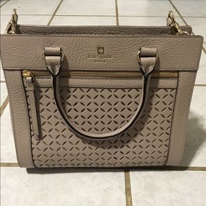 Tan/Grey Kate Spade Purse