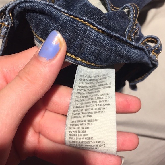 *SALE* ABERCROMBIE&FITCH skinny jeans barely worn - Picture 4 of 4