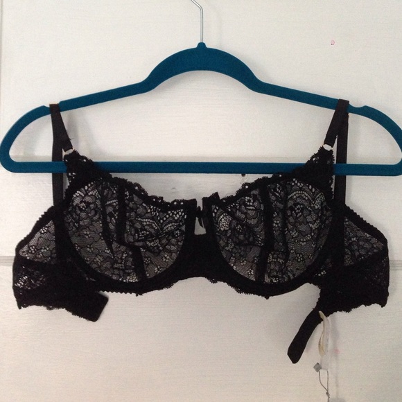 Chloe Black Courtesan Unlined Bra by Naja