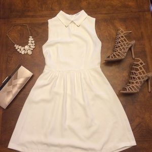 Beautiful timeless ivory cocktail dress