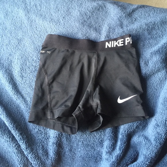 Nike pro spandex shorts