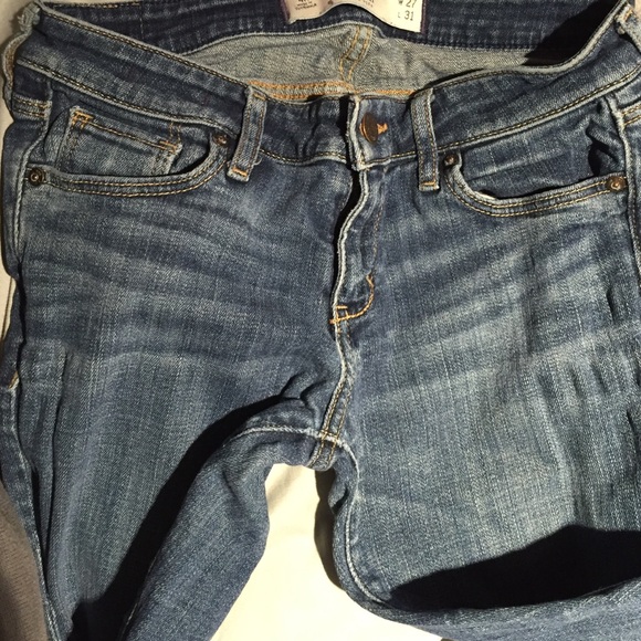 *SALE* ABERCROMBIE&FITCH skinny jeans barely worn - Picture 4 of 4