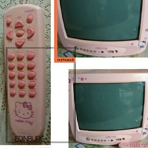 Television with control remote