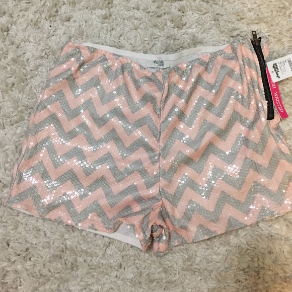Sequin shorts