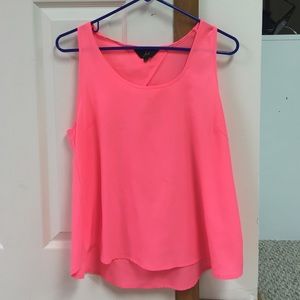 Hot pink tank top
