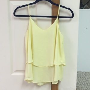 Yellow tank top