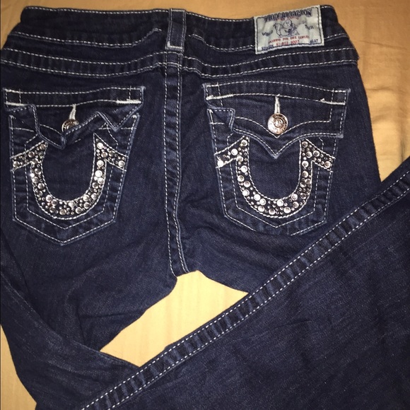 Size 27 True Religion skinny jeans