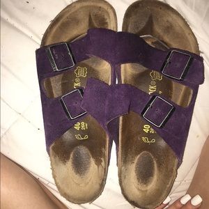 Gorgeous Purple Birkenstock Size Ladies 9