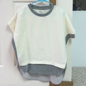 Short-sleeve sweatshirt from Madewell