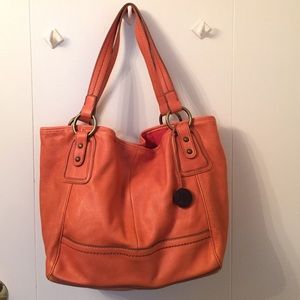 Burnt orange purse