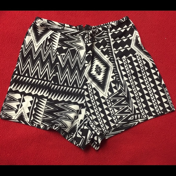 High waisted shorts