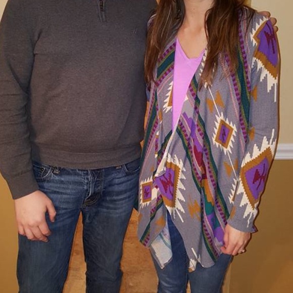 Tops - Aztec cardigan