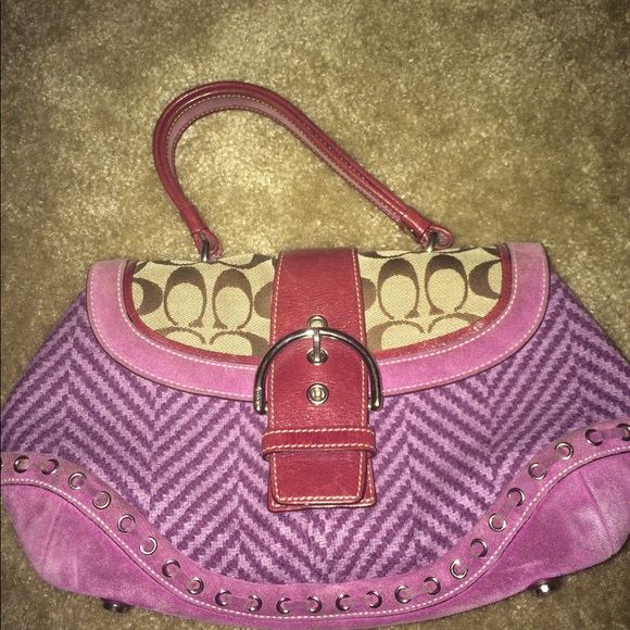 Coach limited edition satchel bag