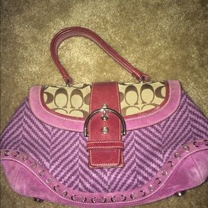 Coach limited edition satchel bag