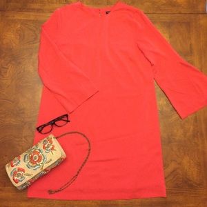 Super cute sophisticated coral dress!