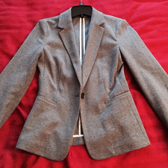 XS gray Express Blazer