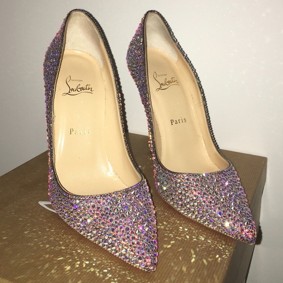 Christian Louboutin So Kate Strass Crystal Heels - Picture 2 of 4