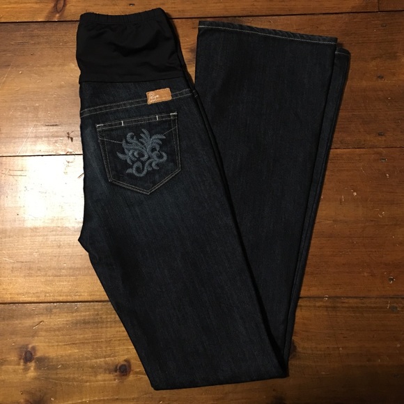 Paige maternity boot cut jeans