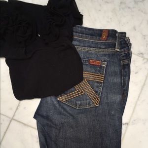 7 For All Mankind Capri Jeans