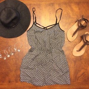 Super cute printed romper