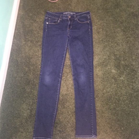 American eagle skinny jeans (long)