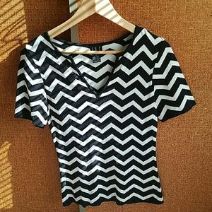 Chevron sweater shirt