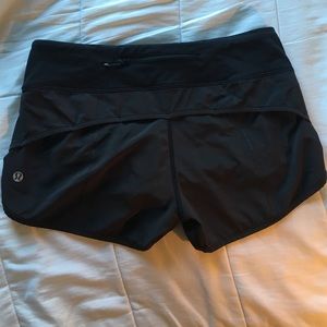 Lululemon speed shorts