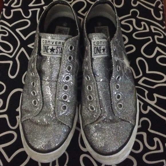 Sparkly Converses, Women's Size 9, Eur 40