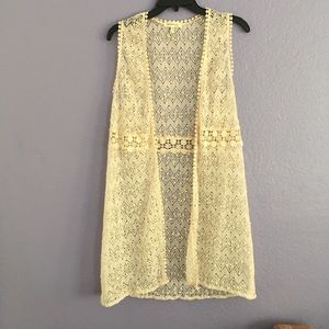 Lace vest