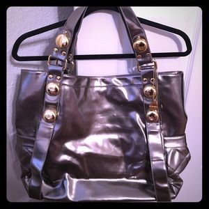 Big Buddha Pewter Handbag