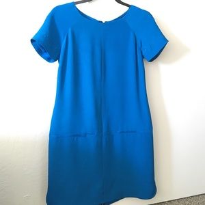 Rebecca Minkoff 100% silk blue dress