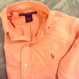 Women's Ralph Lauren Sport shirt (peachy orange)