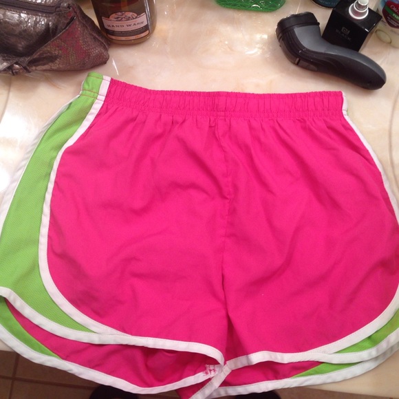 Pink and Green shorts Juniors XL
