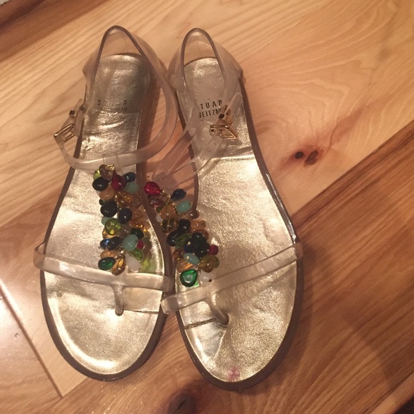 Stuart Weitzman Jelly Sandals